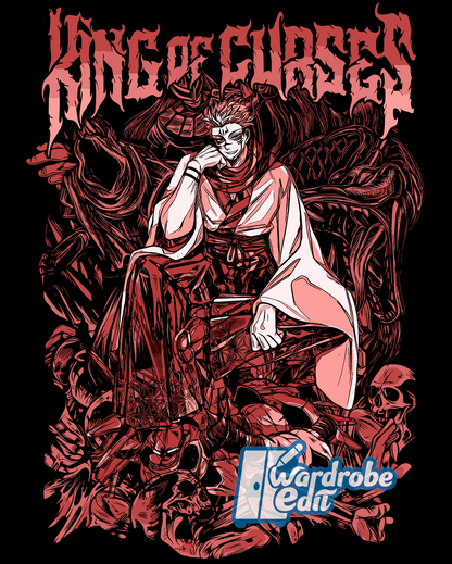 Ryomen Sukuna "King of Curses" Oversized Tshirt