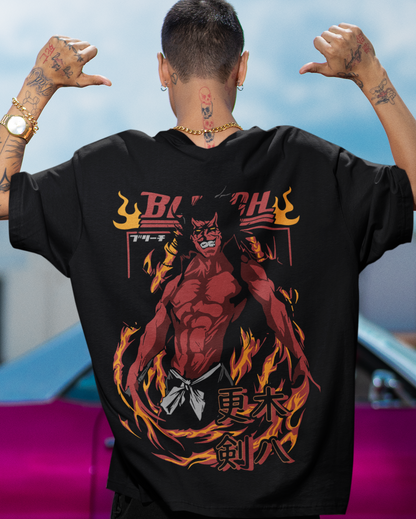 Kenpachi Zaraki Bankai Oversized Tshirt