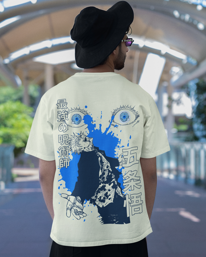 Gojo Satoru "Honored One" Oversized Tshirt