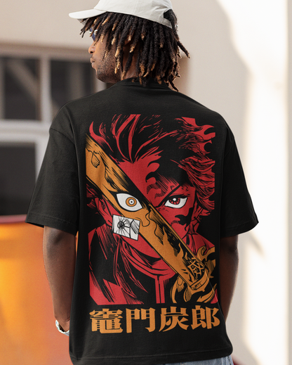 Tanjiro Kamado Oversized Tshirt