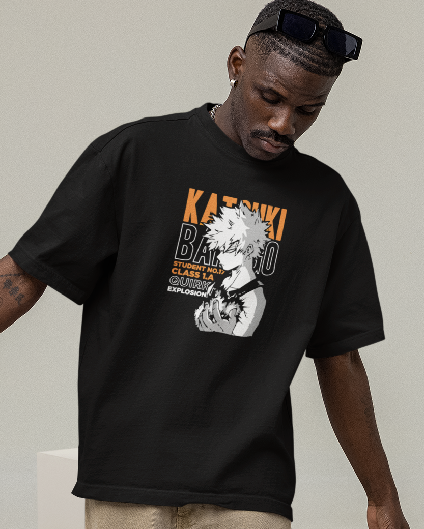 Katsuki Bakugou Oversized Tshirt