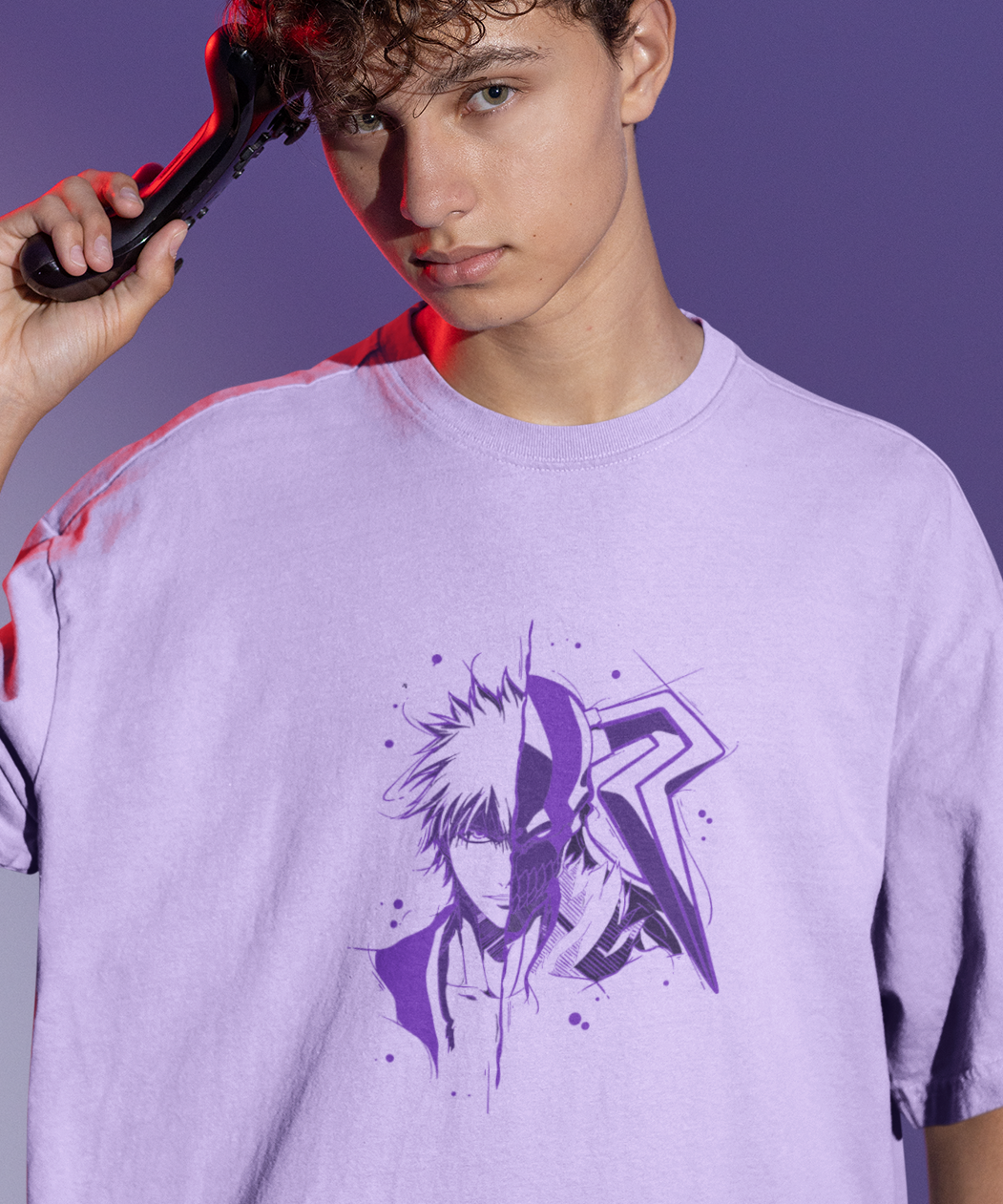 Bleach Ichigo Hollow Oversized Tshirt