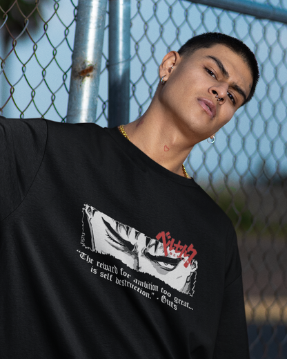 Berserk Guts Oversized Tshirt