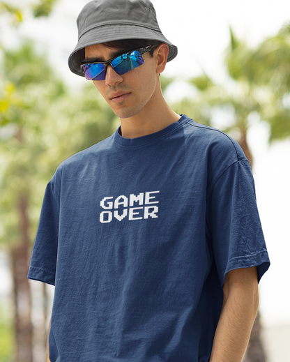 Game Over Oversized Tshirt