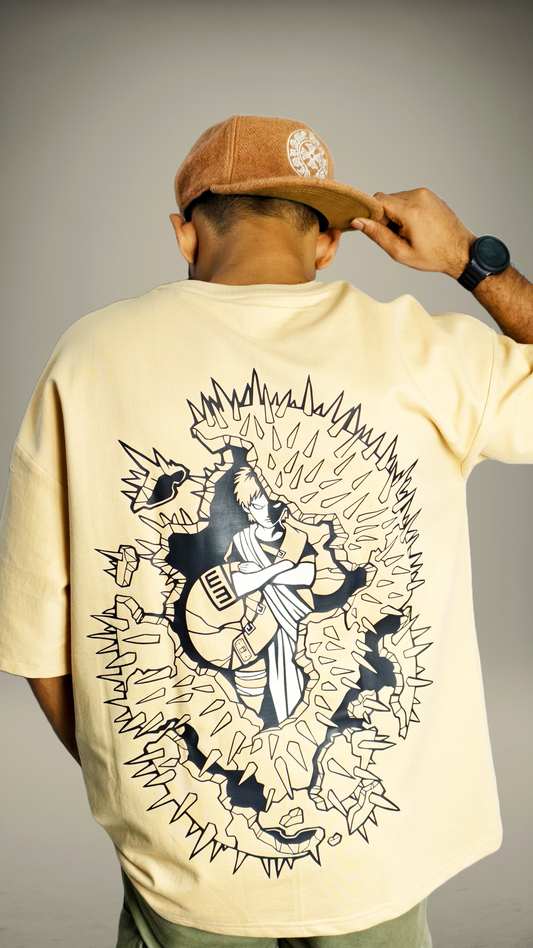 Gaara of the Sand Oversized Tshirt